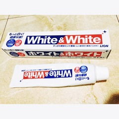 white white特效美白增亮牙膏個人護理產品大全