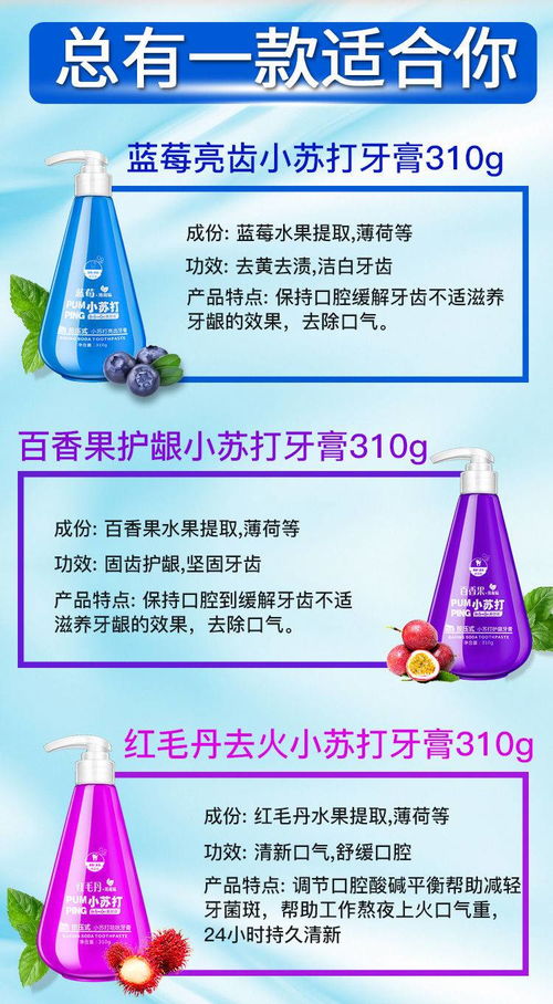 正品小蘇打牙膏食品級美白按壓式牙齒去黃去口臭煙漬口氣清新薄荷
